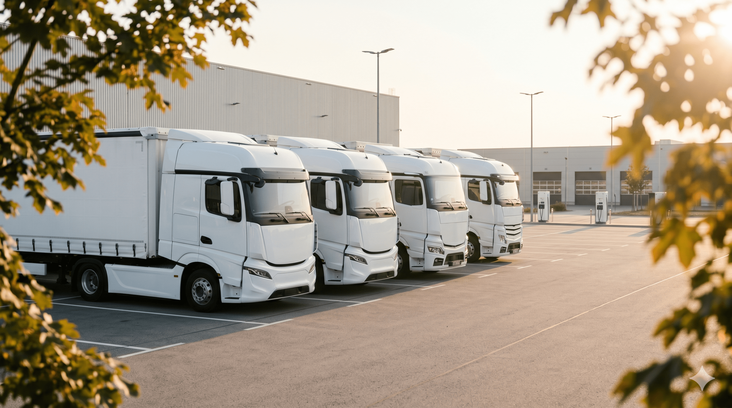Sinnbild: Bundesförderung für E-Lkw-Ladeinfrastruktur